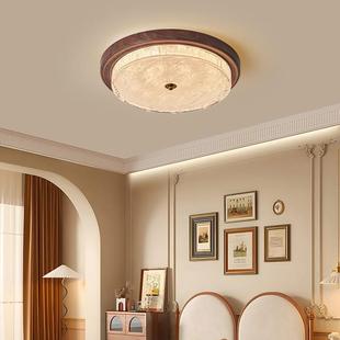 399美式 房间吸顶灯全光谱护眼LE新D灯具 复古室灯中5古卧风202款