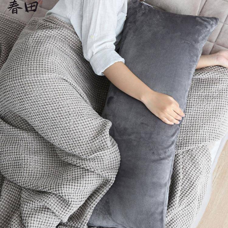纯长靠背枕护腰长方色形沙发抱枕床上大靠垫客厅拆条洗0715027靠