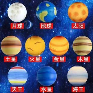 景L月球灯ED光月球灯户外防水花园草坪能落地太阳月亮灯发观氛围