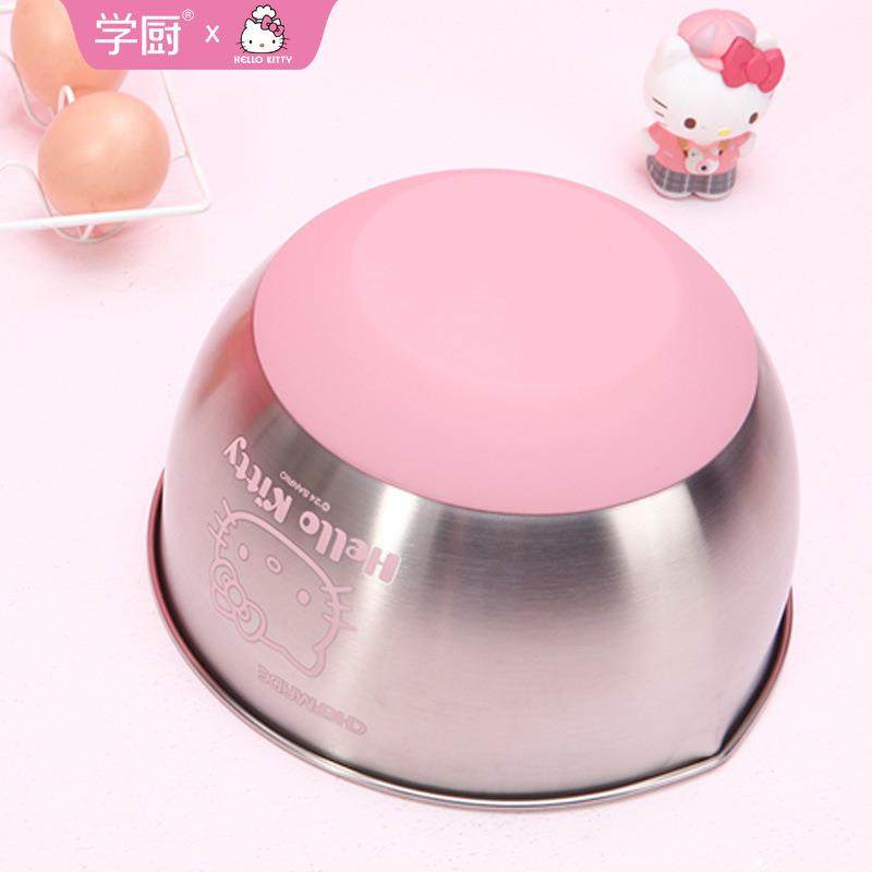 30不锈钢料盘理碗防滑打KL7151蛋盆揉面沙碗拉日式4加厚料理盆奶