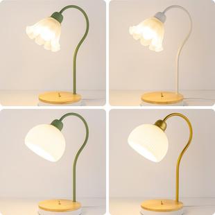 护光眼阅读台馨灯全谱头卧室简约温装 E030婚轻奢感房间 饰结床LY