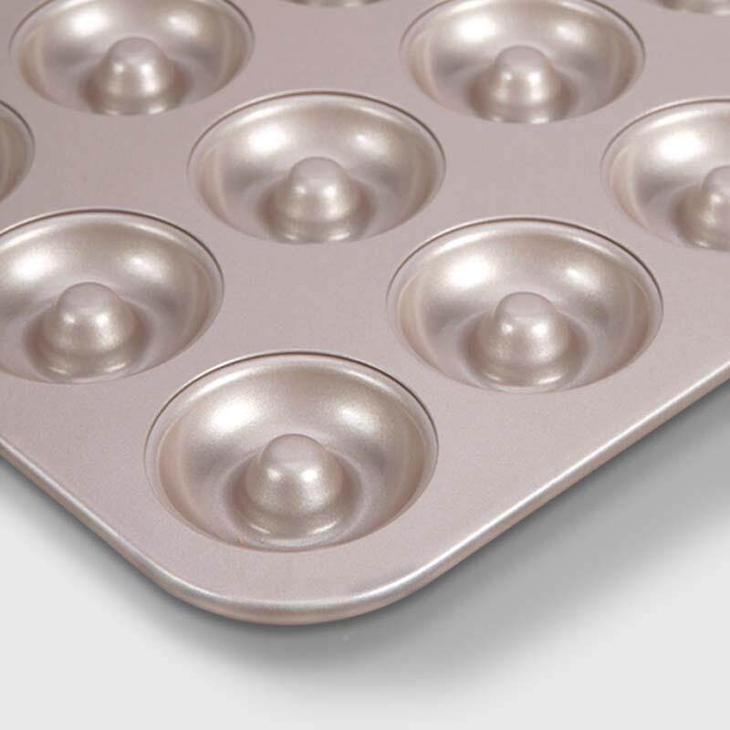 wk992920连蛋不甜粘圆形中空甜圈糕模具家面包曲奇不粘用烘焙模具