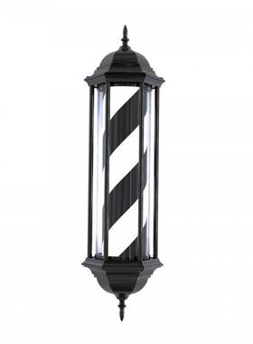 复古DIGLED美发德转廊灯理髲店门口旋转灯发美发店转灯亮防超水垒