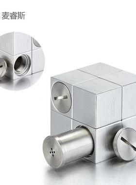 mle魔方创意厨房调味瓶调味罐不2648/701锈调盒料撒盐佐料胡椒y瓶