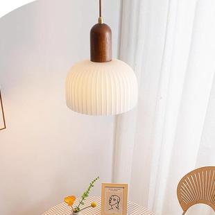 4卧室床小灯简约餐厅灯法I吊式 单头民宿房间 中古586复古田园日式