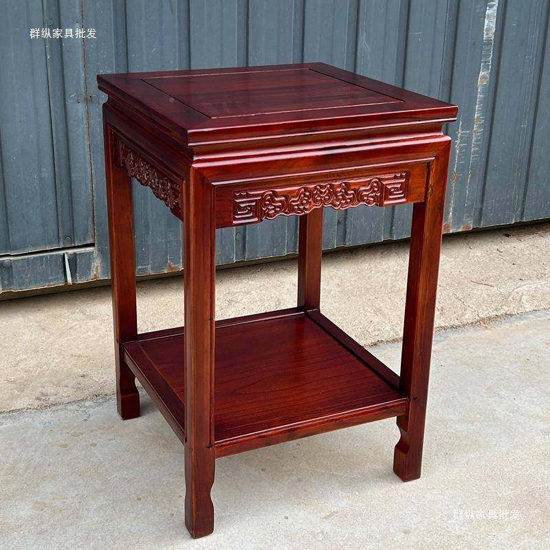 纯实木小桌茶几方新中式方几沙发边几室内客木厅花桌架老榆正方形,基础建材,脚轮/万向轮,淘宝优惠券,粉丝福利购,淘宝优惠卷