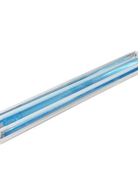 式led净化灯三双灯T8管带罩吸净化灯顶洁防净灯防水日光灯具全套