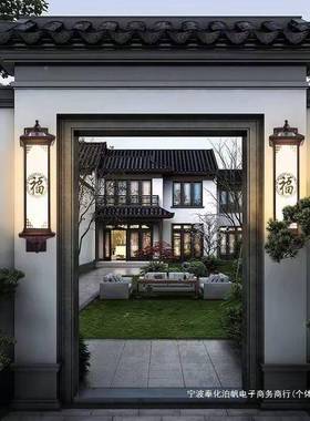太阳能壁灯室外阳台庭大门灯花园院围墙WLA灯式别露台L中E墅D灯户