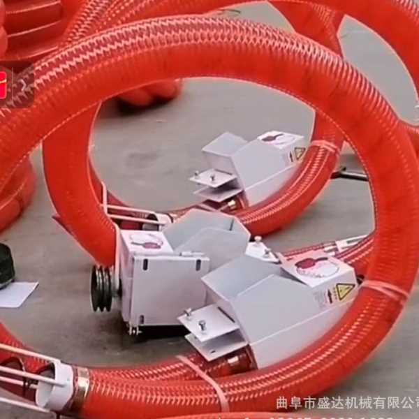 家用小型弹簧蛟龙抽料机供应软管输送机220v手提吸粮机现货