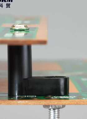 L型PC板间隔柱90度尼龙隔离柱 塑料绝缘隔柱 固定支撑柱 垫柱