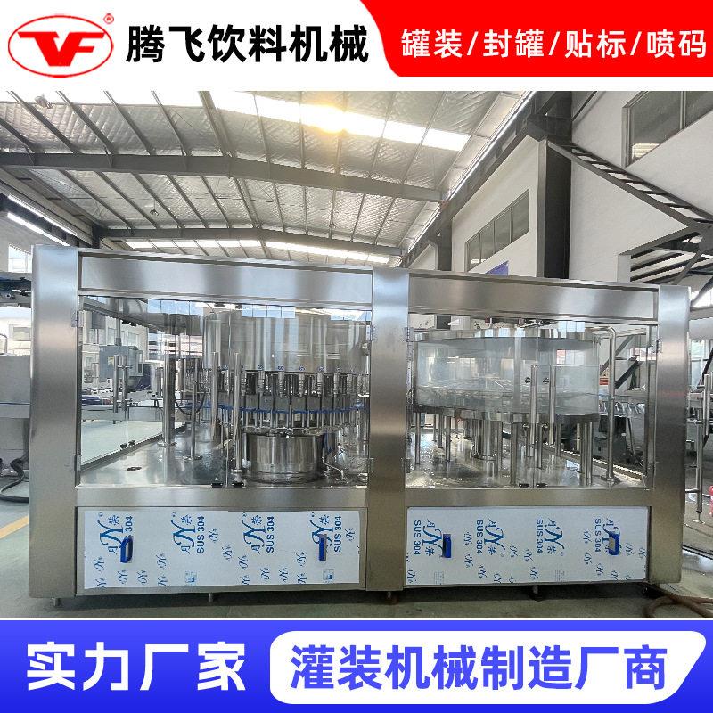 工厂定制全自动CGF32-32-10型冲、灌、封三合一体机饮料灌装机