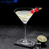 鑫浩源创意水晶鸡尾酒杯玻璃脚杯人工吹制特饮杯酒吧水吧供应