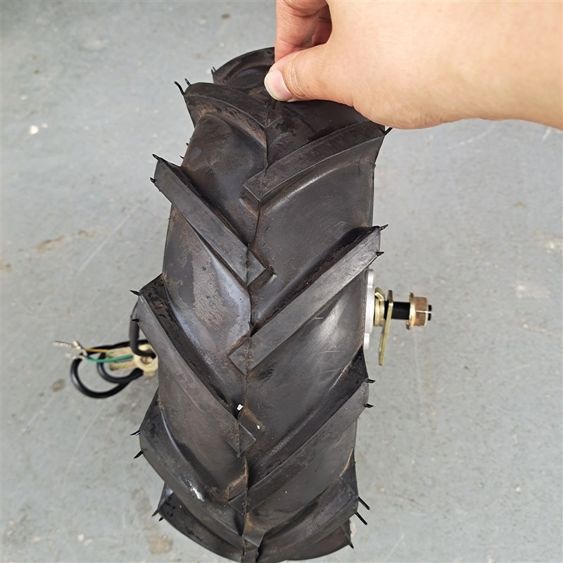 大功率无b刷轮毂独轮车改装电机13x500V6鸡公车电机