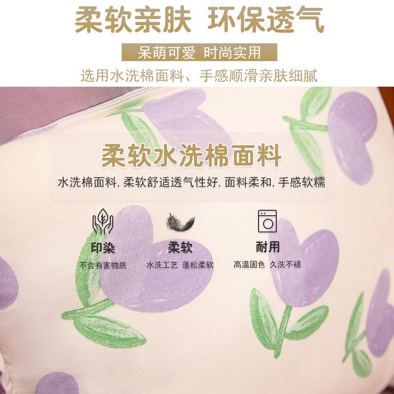 床头软包靠背床上靠背垫护腰靠垫护颈靠枕沙L发大靠背可拆洗新款
