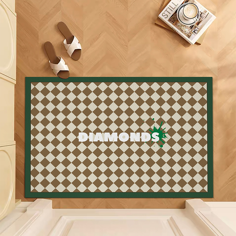 入户门地垫门垫进门家用大门口脚垫可擦免洗防滑皮革玄关地毯pvc