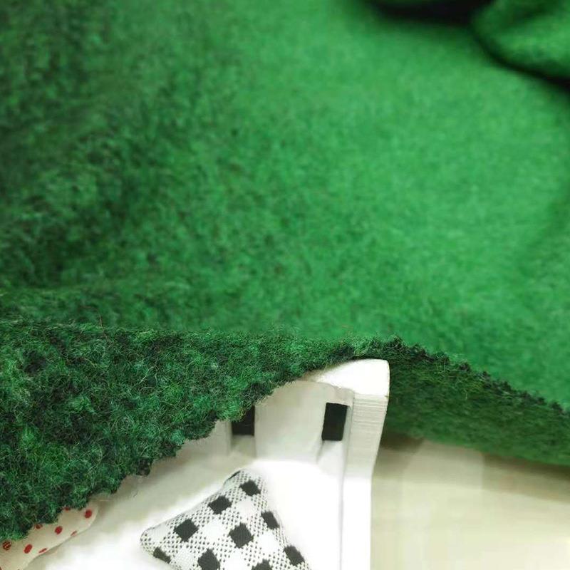 厂现货直销渐变羊呢面布料欧美时尚大衣外套服毛DXM装素家色涤纶