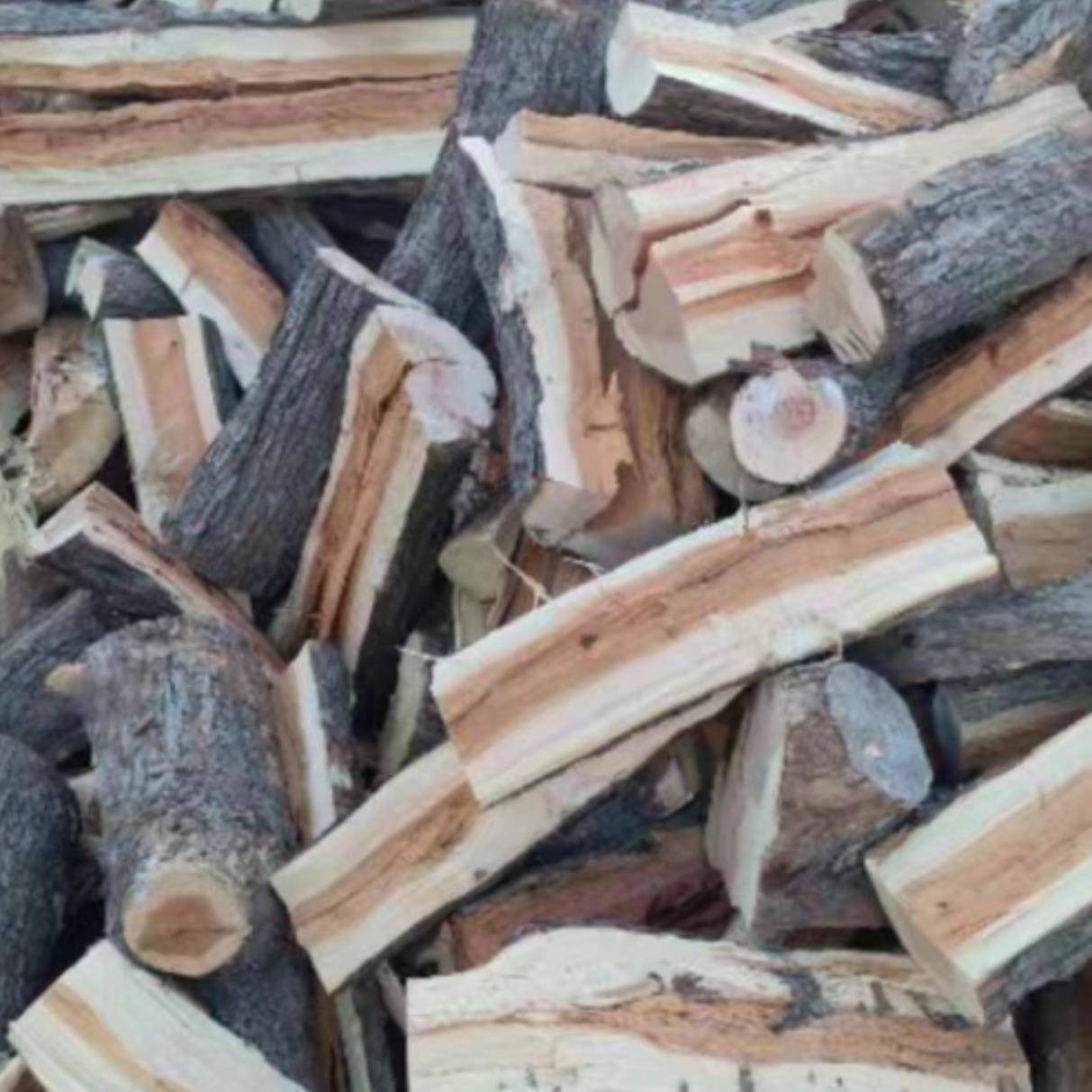 76实木带皮圆木片壁炉装饰木柴道树桩木材木装木头杉木桩原摆件饰