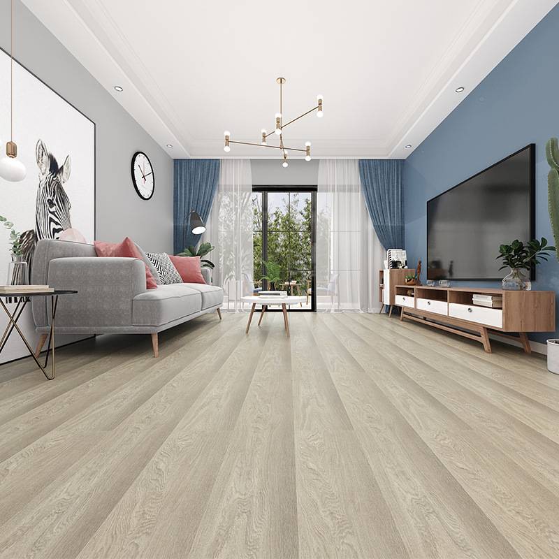 WPC地板木塑锁扣10mm加厚石晶SPC石塑地板家用环保防水防火奶油风