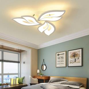 新款创意叶子卧酒室客厅吸语YF-008顶灯欧式店大灯现代智能音控带