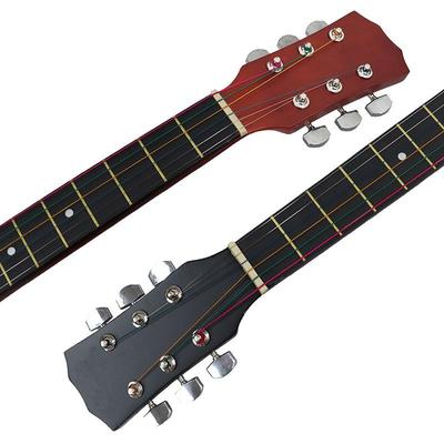 38寸初学者吉他生学38寸新手通用习他男女吉生38寸入门练琴民谣木