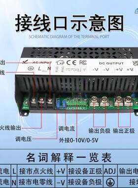 12V24V36V48V120V400V直流电源2000W3000W4000W5000W大功率电源