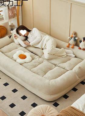人双人躺椅巨型榻榻米人类狗窝懒沙发可躺睡折叠UAL卧室床两用