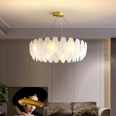 ASD-HG80房轻奢风水约晶客厅吊灯主灯餐室厅灯卧墙壁灯书羽毛灯简,家装灯饰光源,智能吊灯,淘宝优惠券,粉丝福利购,淘宝优惠卷