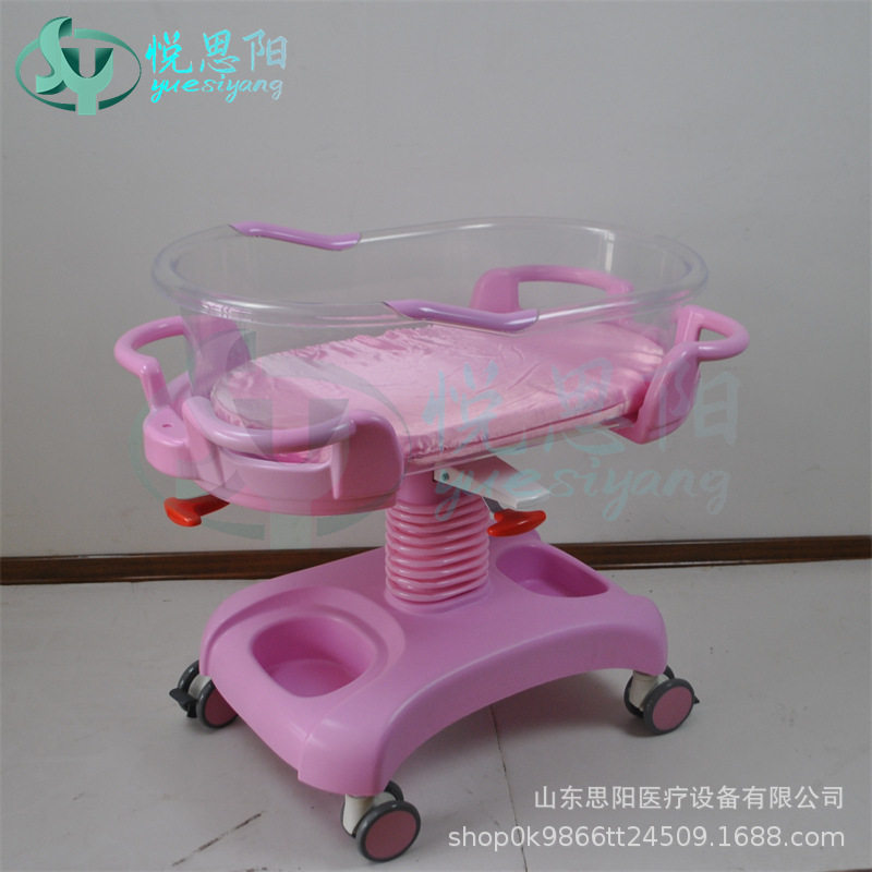 新生婴儿床月子中心推车可升降婴儿车移动方便简单操作静音轮