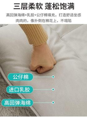 沙阳台可躺卧床上靠背椅ZMJ子榻米懒窗人沙发躺座椅飘宿榻舍单人