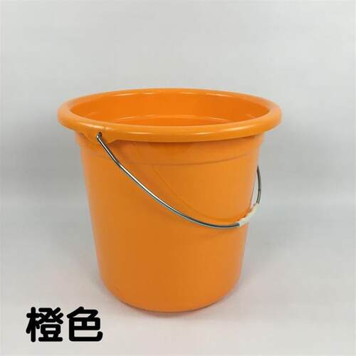 加厚耐摔塑料手提水桶家用洗衣桶子储水桶洗车圆V桶加大号洗澡桶