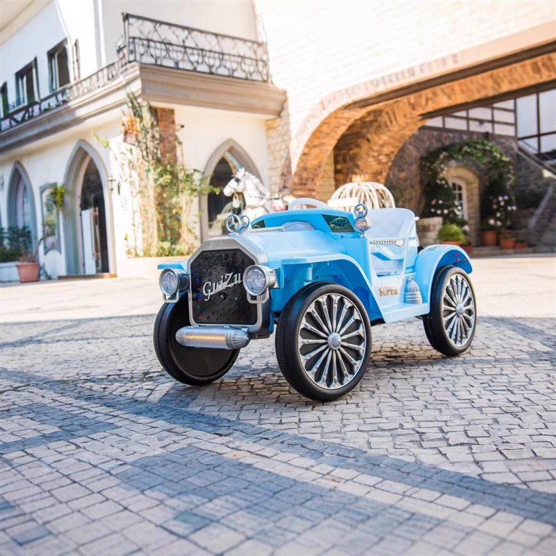 儿童电动汽车四轮遥控亲子车可坐双人1-8岁男女宝宝玩具老爷童车