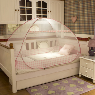 学生蚊帐蒙古包宿舍上下床免安装蚊帐0.91.0长1.9 2米床三门80