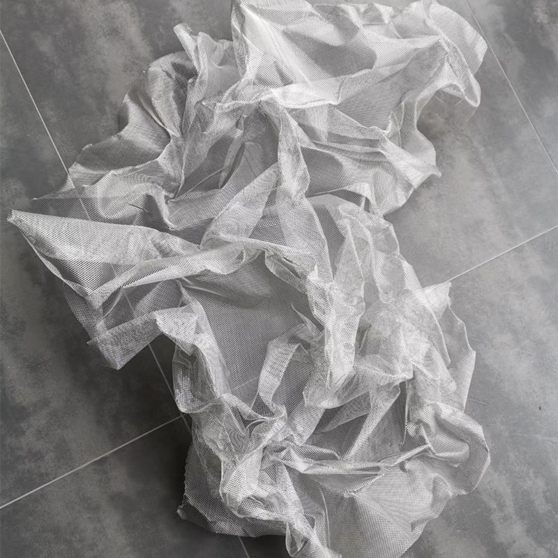 婚庆道具铁丝不锈钢云雾网婚礼背景空中吊顶装饰DIY软性造型网纱