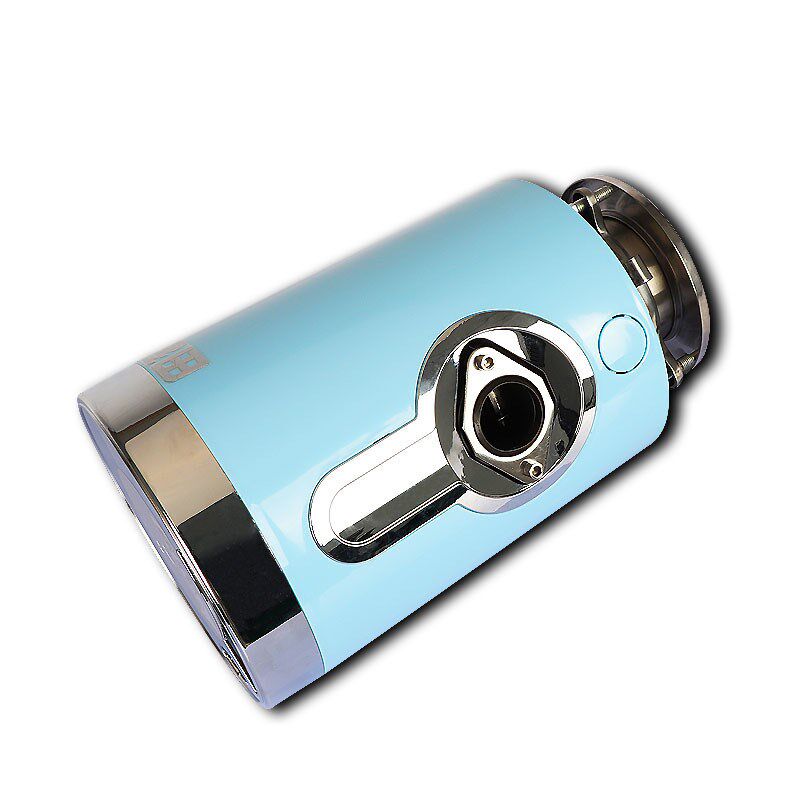 家用厨房垃圾处理器可遥控五级研磨垃圾680W蓝色不锈钢垃圾处理器