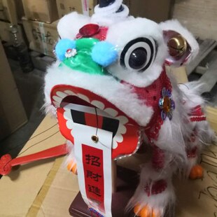 外宾送礼小孩手提中国风手工提线木偶狮子 精装 大南狮