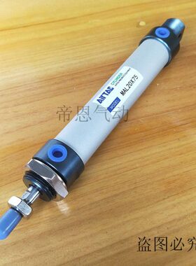 亚德客型气缸MAL16/20X25\50\75\100\125\150\175-S-CA\U\CM