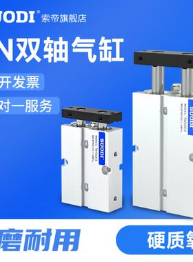 大力双轴tn40 双杆双出气缸TN40X10/15/20/30/40x50x75x100x250-s