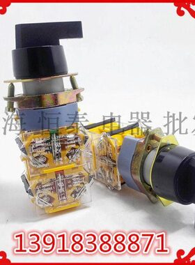 高品质上海二工APT 孔径22 三位长柄旋钮 LA39-A1-11-22-40CXS/K