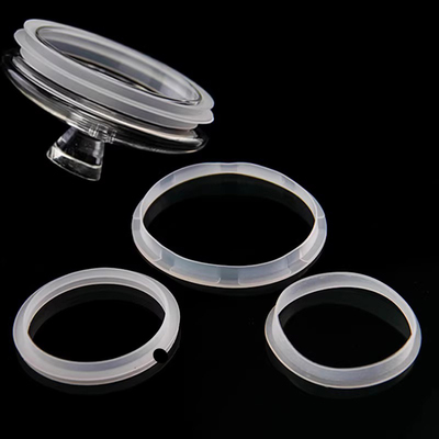 玻璃茶壶盖密封圈内胆防滑盖子双层矽胶圈茶叶P罐塑胶圈o圆型胶圈