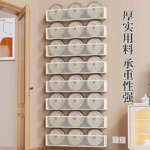 夹缝置物架家用门后多层窄书架厨房墙上收纳展示壁柜子卫生间储物