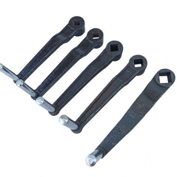 机床车床钻铣床升降手柄转动内四方孔摇把手摇141517192224方摇把