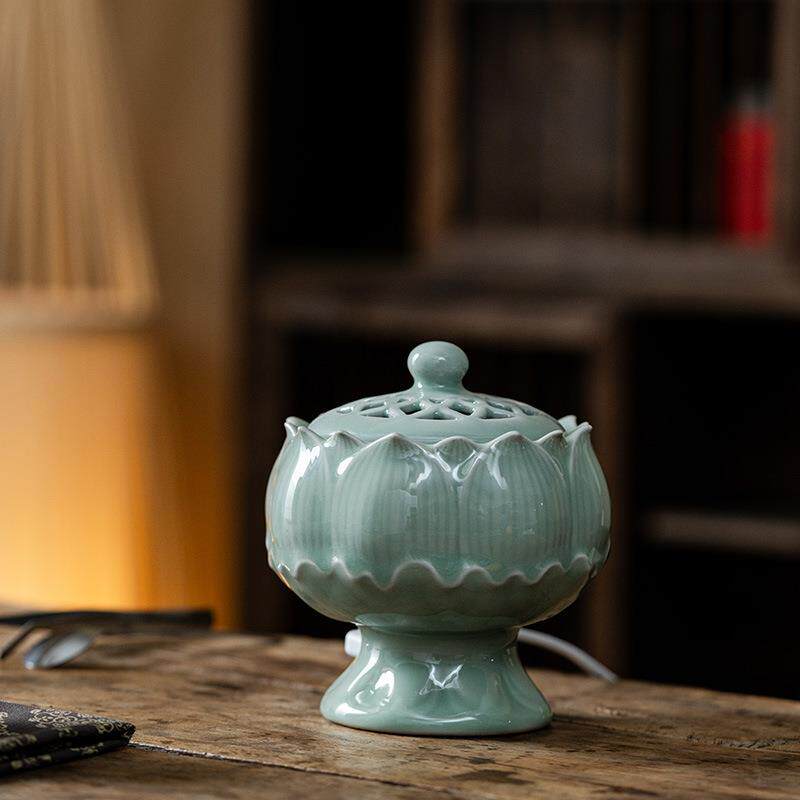 高温电薰香炉电香炉檀香电子香薰炉可干干烧薰香炉家用电薰炉度