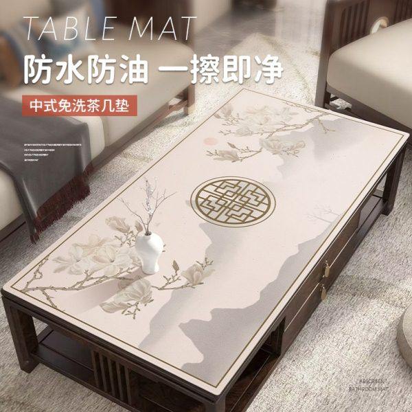 茶几桌垫免洗防油防水防烫餐桌桌布茶几垫茶几布高级感桌面保护垫,居家布艺,茶几垫,淘宝优惠券,粉丝福利购,淘宝优惠卷