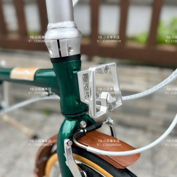 LP litepro大行折叠车三孔猪鼻子P7/P8龙头改装猪鼻转换座前包座