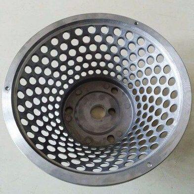 沧州铁狮DM-Z125CA磨浆机铝盆配件 商用豆浆机金属筐网架滤网支架