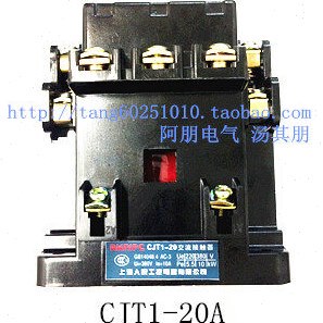 上海人民 交流接触器CJT1-20A 220V 380V 银点 铜线圈