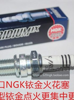 喜冠 USR125 宝逸125 翼爽125 天玉125 VE125用进口NGK铱金火花塞