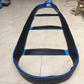 高强防割耐磨玻璃专用起重吊带5吨3米3.5玻璃吊带玻璃裸包吊装