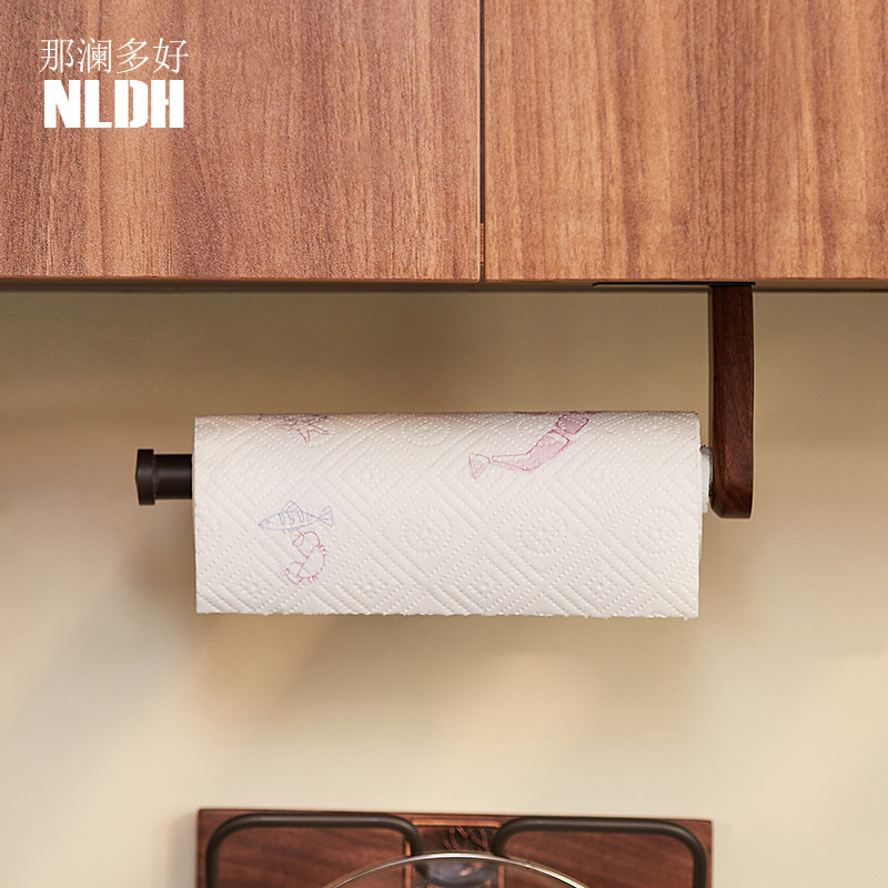 厨房纸巾架墙上免打孔悬挂卷纸置物架懒人抹布吸油纸挂架保鲜膜架,收纳整理,纸巾架,淘宝优惠券,粉丝福利购,淘宝优惠卷