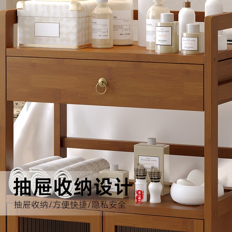 美容院小推车专用置物架仪器架烫染美甲多功能收纳架理发店工具车